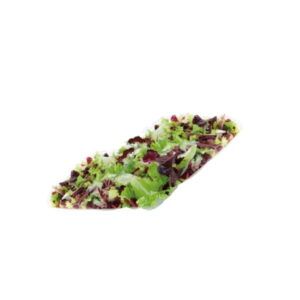 Brotes tiernos de mini mezclum con una variedad de hojas pequeñas y coloridas de Alimentación María José.