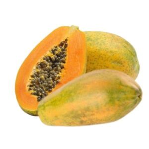 Papaya-madura-de-piel-lisa-amarillo-anaranjada-y-pulpa-vibrante-con-semillas-negras-seleccionada-por-su-madurez-optima-en-Alimentacion-Maria-Jose