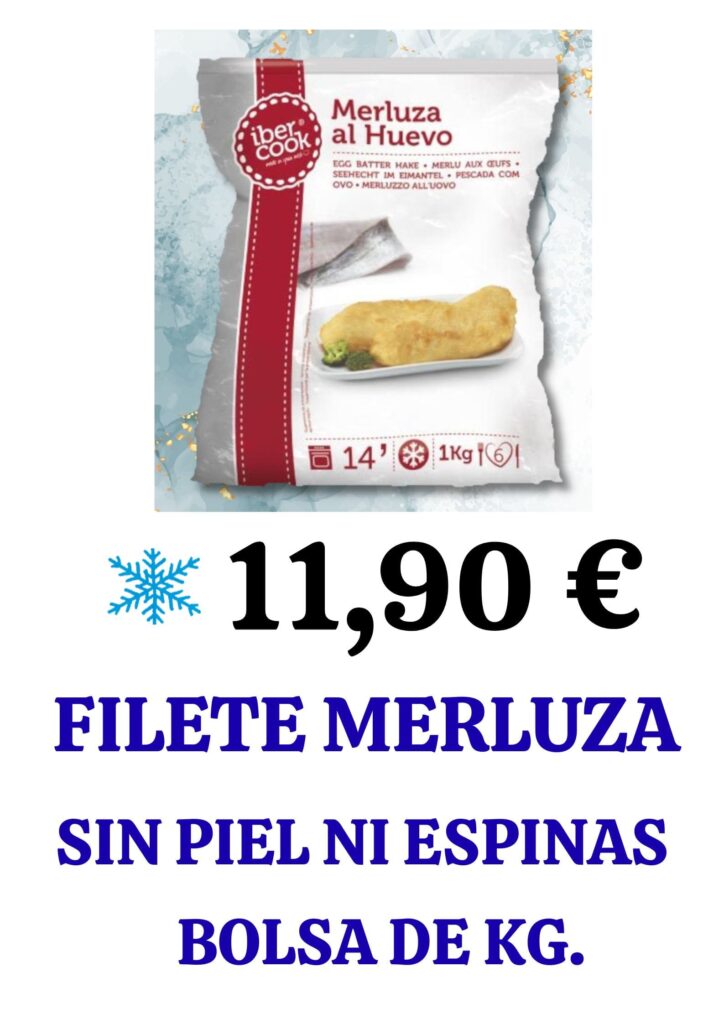 filete de merluza rebozado alimentacion maria jose oferta