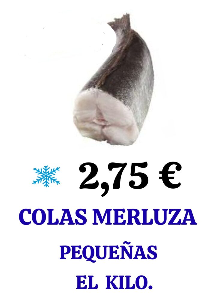 colas de merluza alimentacion maria jose oferta