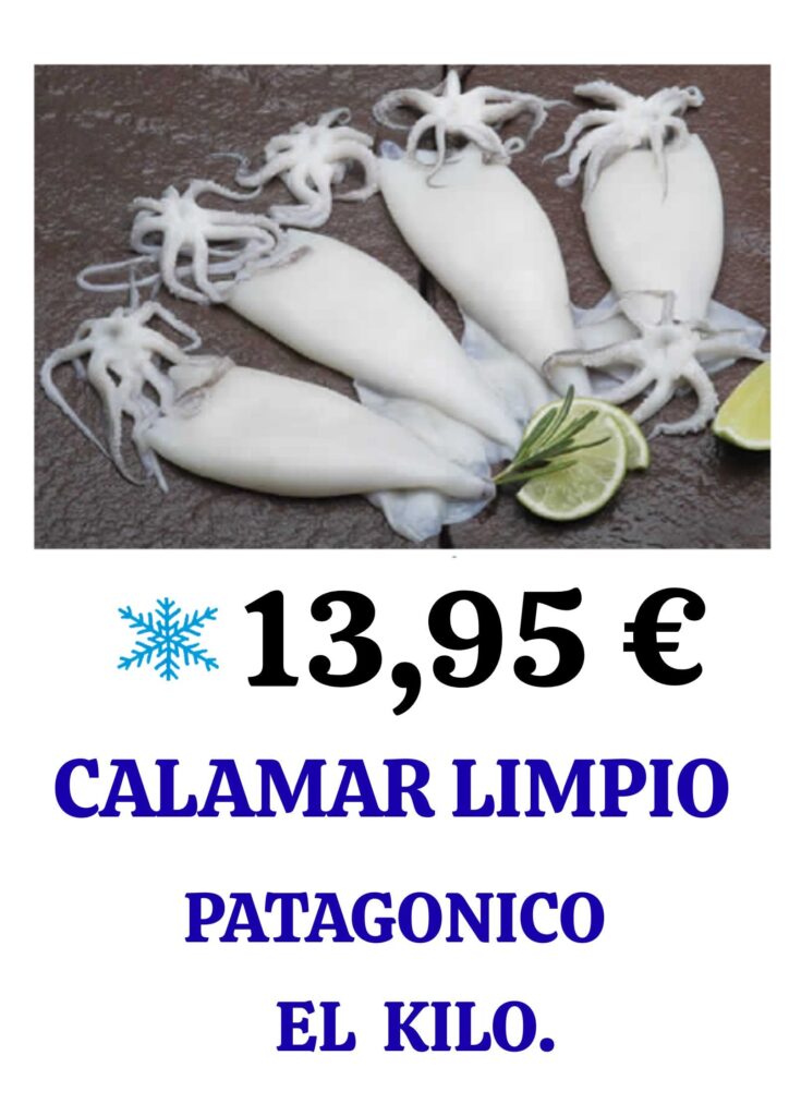 calamar oferta alimentacion maria jose